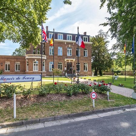 Hotel Logis Manoir de Fourcy à Corbehem Extérieur photo